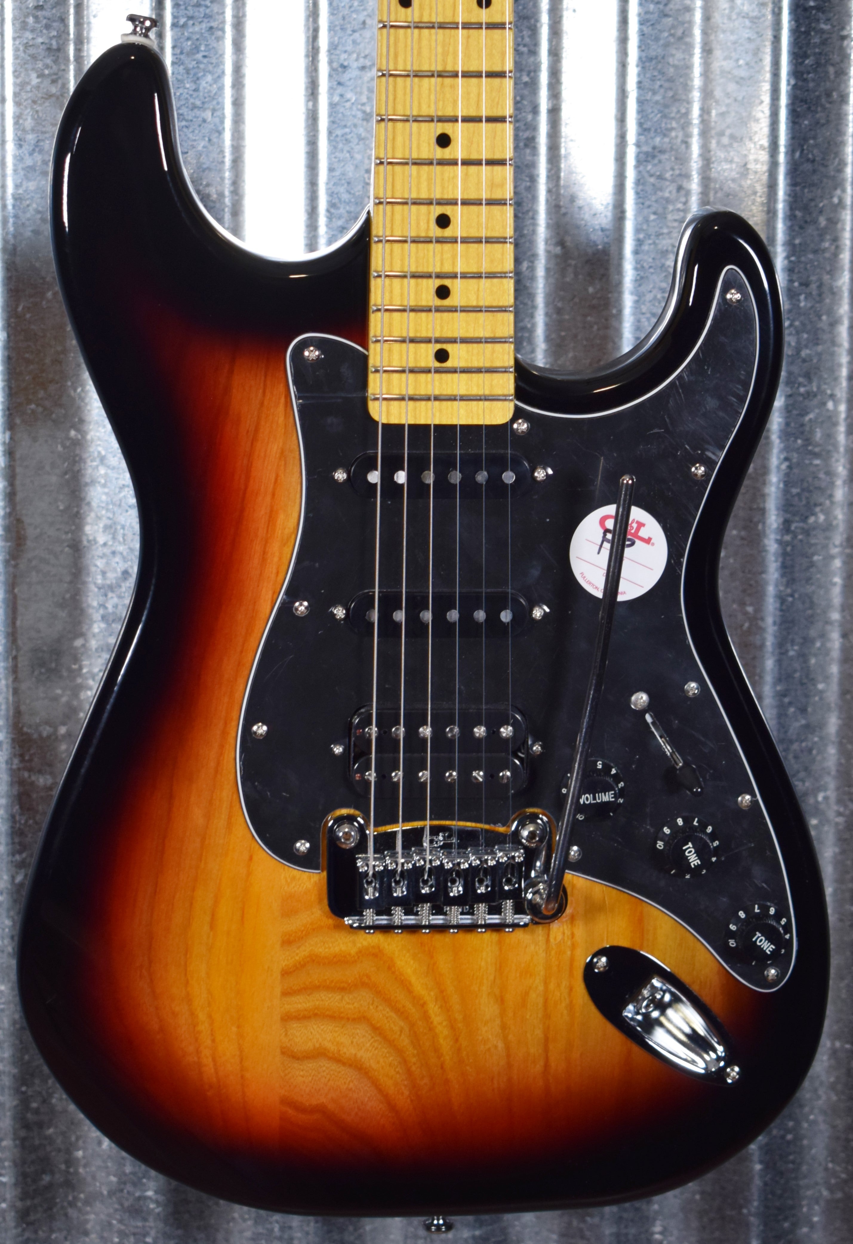 G&L Tribute Legacy HSS 3 Tone Sunburst Guitar #0322 Used