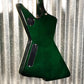 Westcreek Revenge Explorer Flame Transparent Green Burst Guitar #0426 Used