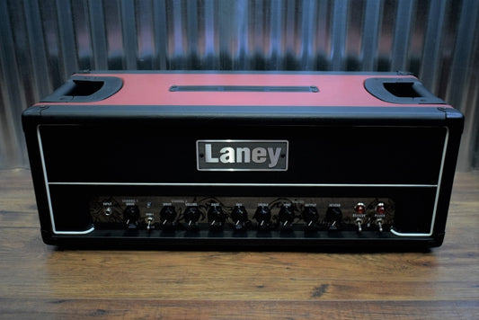 Laney GH50R All Tube  2 Channel 50 Watt Guitar Amplifier Head Demo