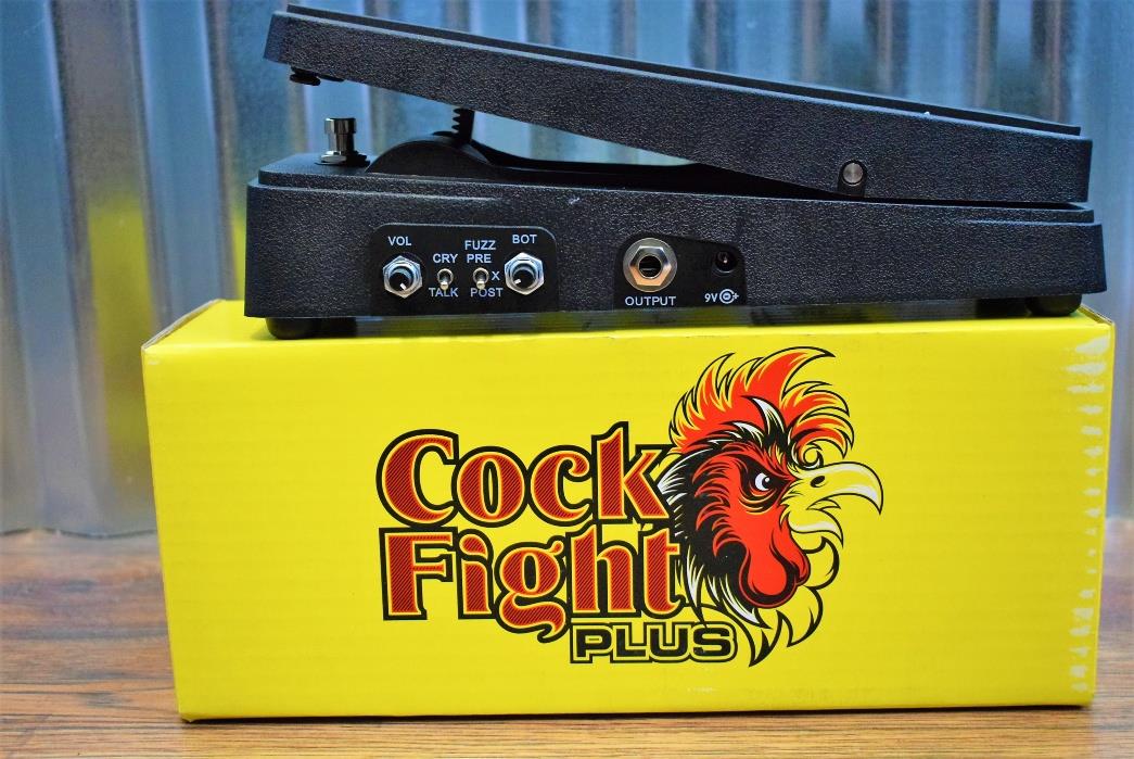 Electro-Harmonix EHX Cock Fight Plus Talking Wah Guitar Effect Pedal Cockfight