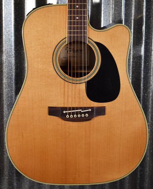 Takamine EF360SC Natural Acoustic Electric Guitar & Case EF360SCTT #0301 Used