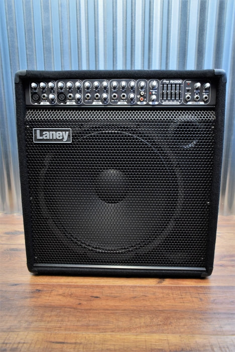 Laney AH300 Audiohub 5 Channel 300 Watt 1X15" Keyboard PA System Guitar Amplifier Demo