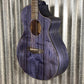 Breedlove USA Oregon Concert Stormy Night CE Myrtlewood Acoustic Electric Guitar & Case #9294