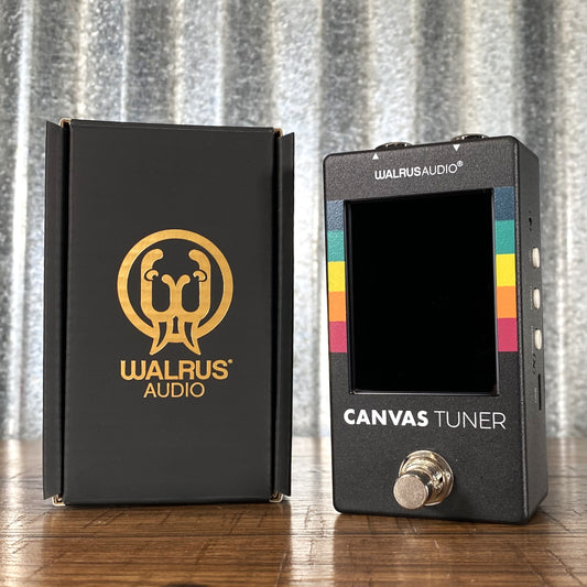 Walrus Audio Canvas Tuner Guitar Bass Effect Pedal