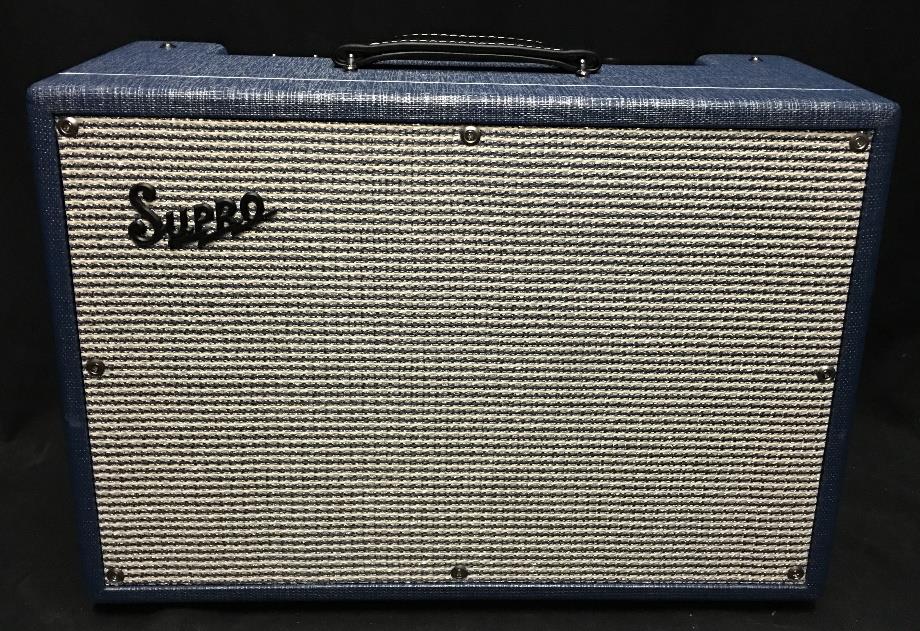 Supro 1668rt Jupiter 60/45/35 Watt 12"  Tube Combo Guitar Amplifier Demo #0090