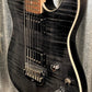 G&L Tribute ASAT Deluxe Trans Black Guitar #2455 Used