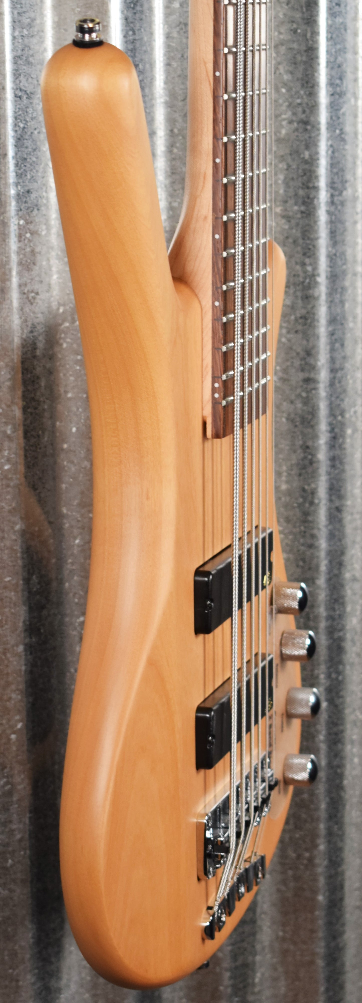 Warwick Rockbass Corvette Basic Natural Active 6 String Bass & Bag #5820