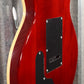 Hamer Archtop Flame Dark Cherry Wilkinson Tremolo Electric Guitar SATFW-DCB #0764