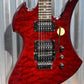 BC Rich MK3 Mockingbird Transparent Black Cherry Guitar & B.C. Gig Bag #58