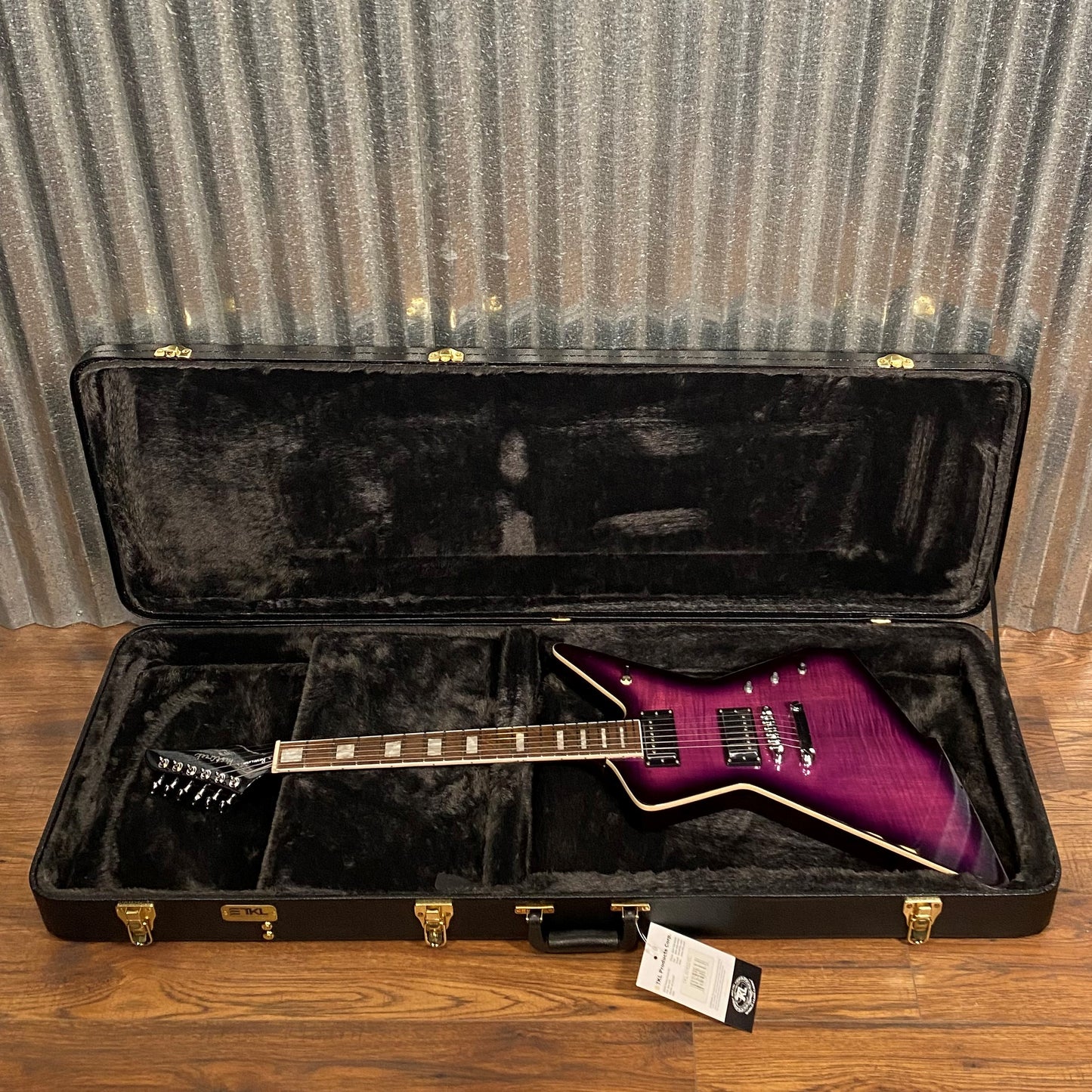 TKL Cases 7832 Premier Explorer Style Guitar Hardshell Case