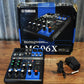Yamaha MG06X 6 Input Compact Stereo Mixer with Effects Used