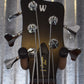 Warwick German Pro Series Corvette 5 String Active Bass Natural Ash & Bag #9020