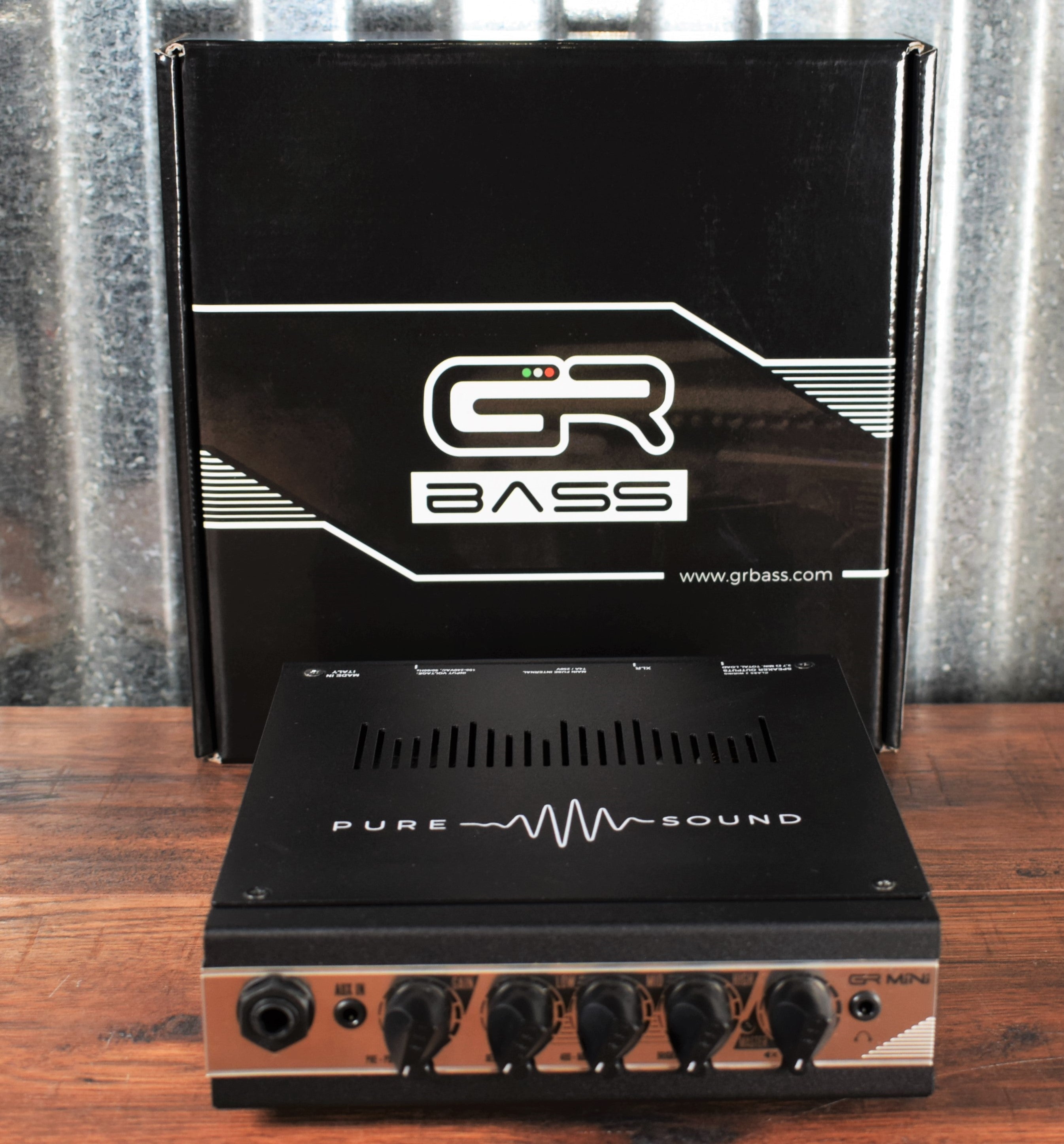Black　GR　350　One　Ultra-Compact　Mini　Head　Amplifier　Specialty　Bass　Bass　–　Watt　Traders