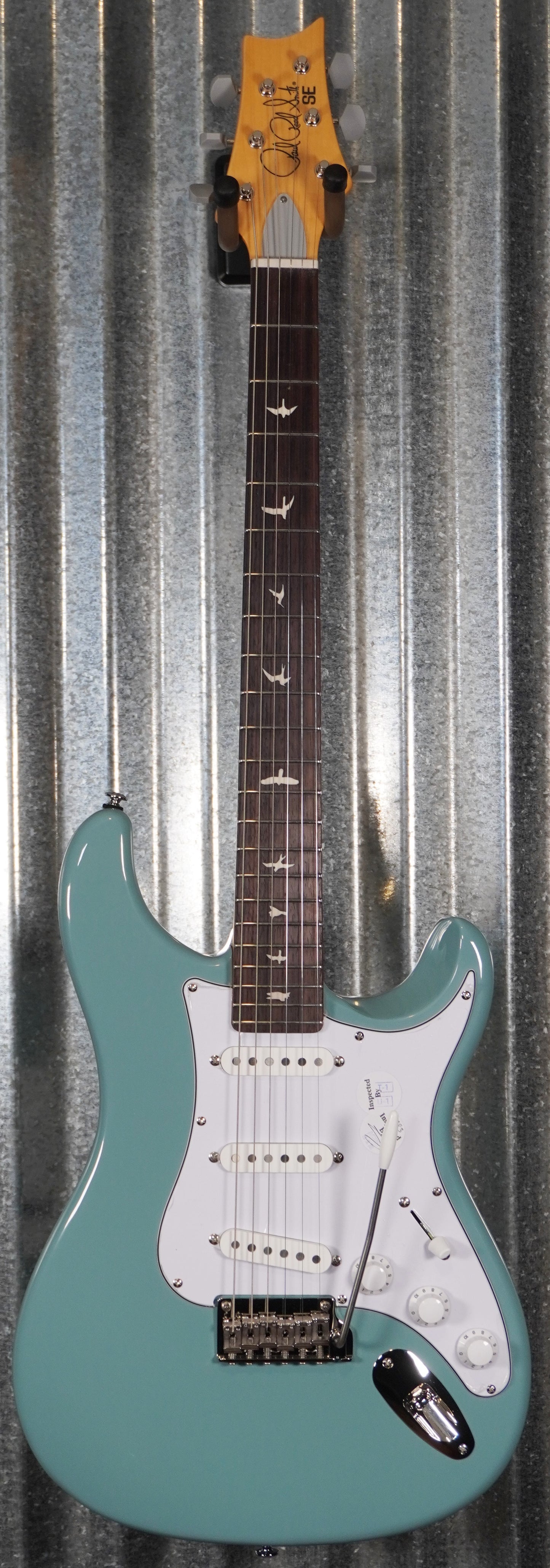PRS Paul Reed Smith SE Silver Sky Stone Blue Guitar & Bag #4883