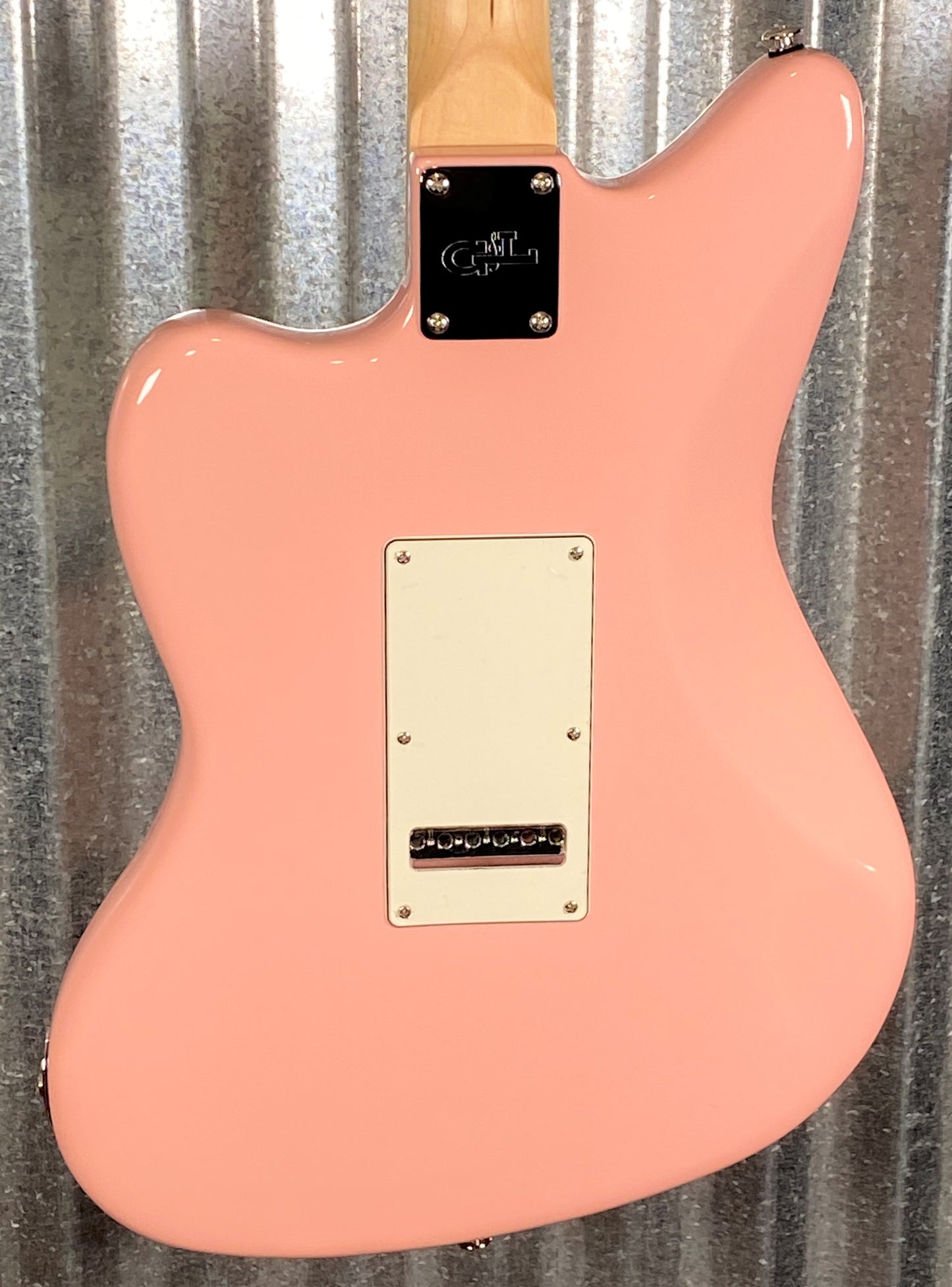 G&L USA Doheny Shell Pink Guitar & Case #7260