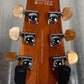 ESP LTD TL-6 Thinline Acoustic Electric Guitar Tiger Eye & Case TL6QMTEB #1075