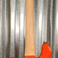 G&L USA JB5 5 String Bass Clear Orange & Case JB-5 #7088