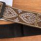 Levy's M8HT-24 2" 60's Hootenanny Jacquard Weave Guitar Strap Brown