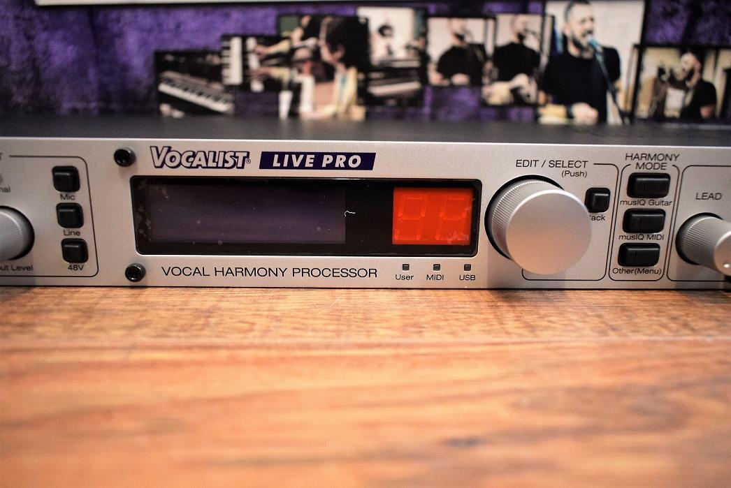 Digitech Vocalist Live Pro Vocal & Guitar Lexicon Effects Automatic Ha –  Specialty Traders