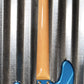 G&L USA Fullerton Deluxe JB 4 String Jazz Bass Lake Placid Blue & Case #1069