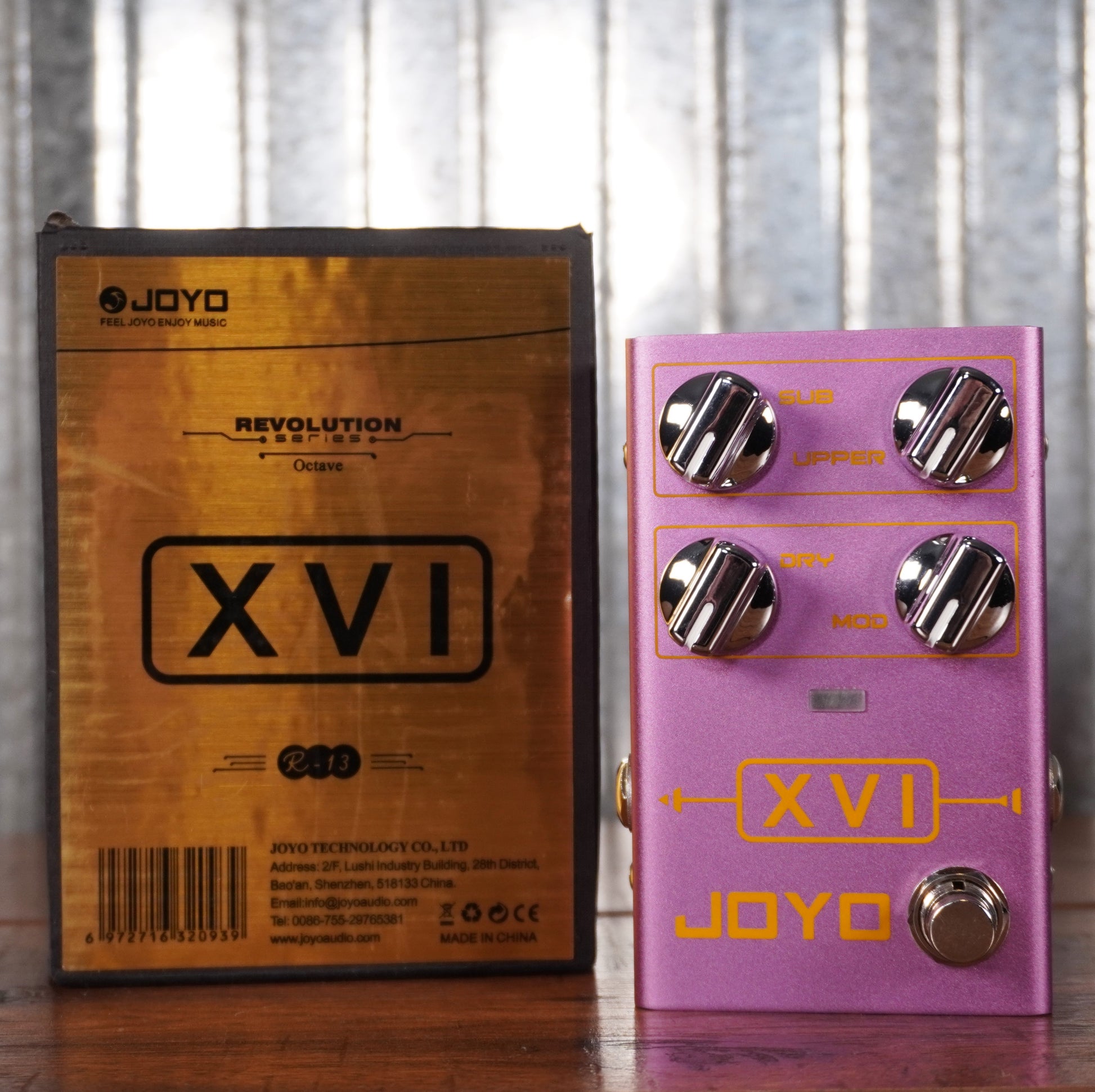 joyo r series pedals JOYO R-13 XVI Octave Guitar Effect Pedal – Specialty Traders