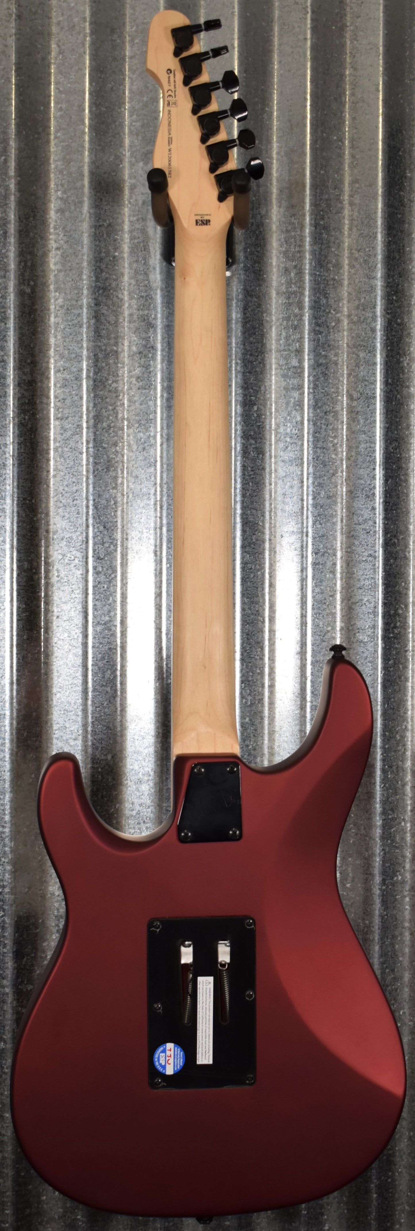 ESP LTD SN-200FR Black Cherry Metallic Satin Floyd Guitar LSN200FRMBCMS #1582