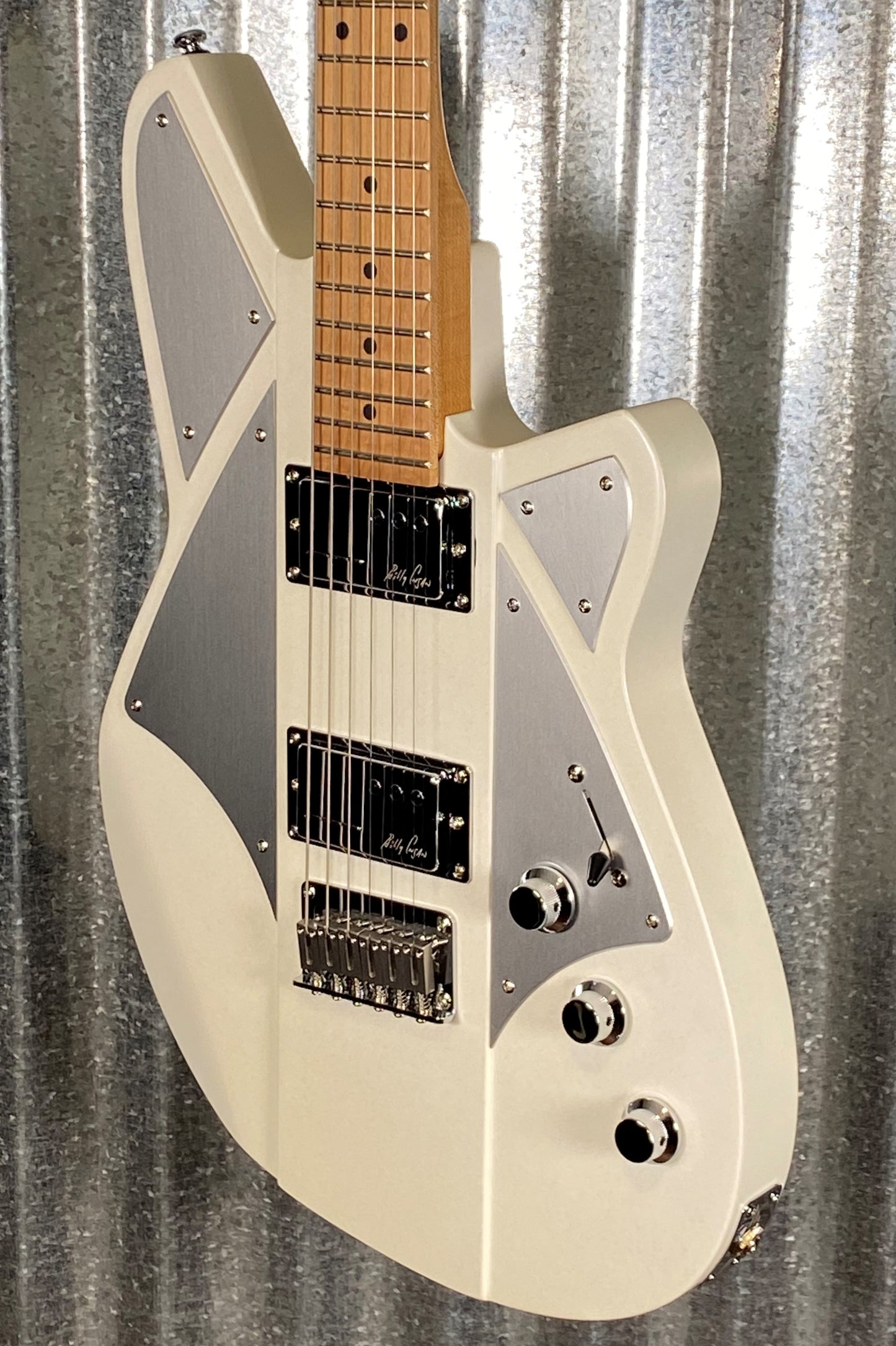 Reverend Billy Corgan Signature Pearl White Guitar #1938 B Stock
