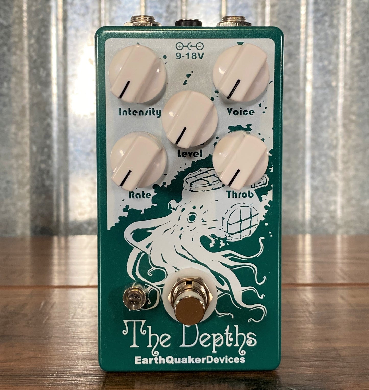 Earthquaker Devices EQD The Depths V1 Analog Optical Vibe Machine Guitar Effect Pedal NOS