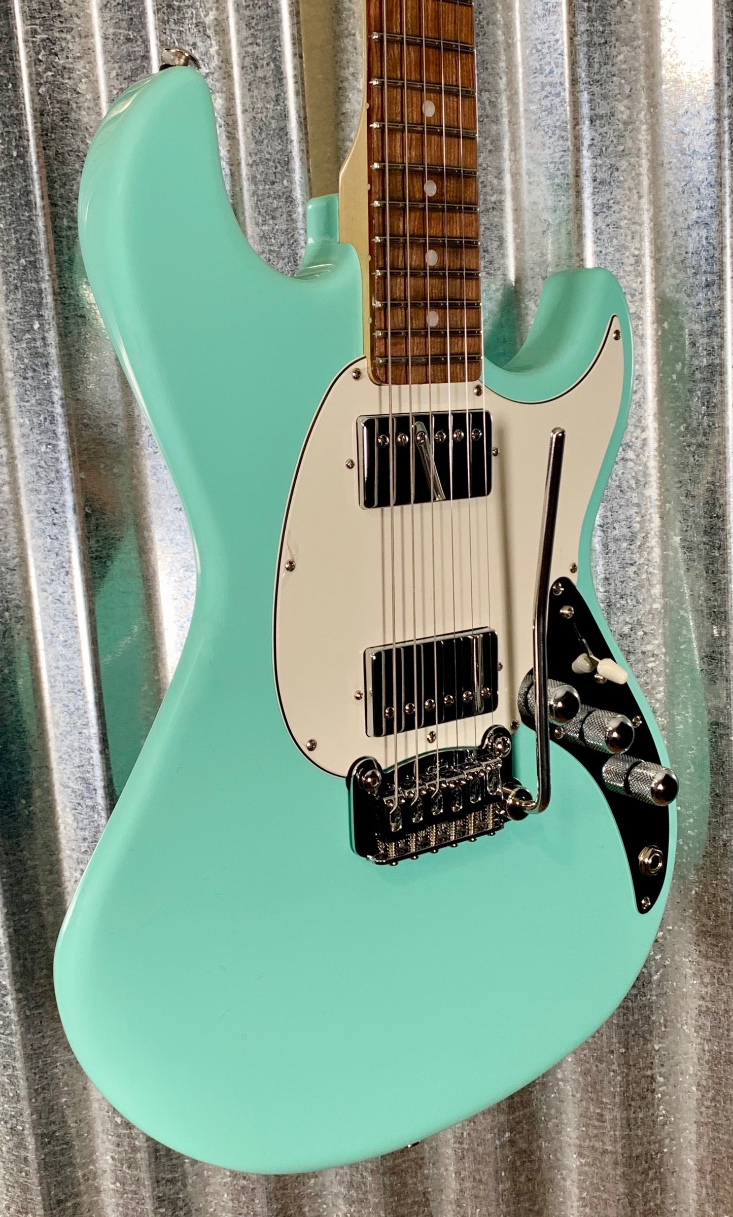 G&L USA Fullerton Deluxe Skyhawk Surf Green Guitar & Case 2019 #1178