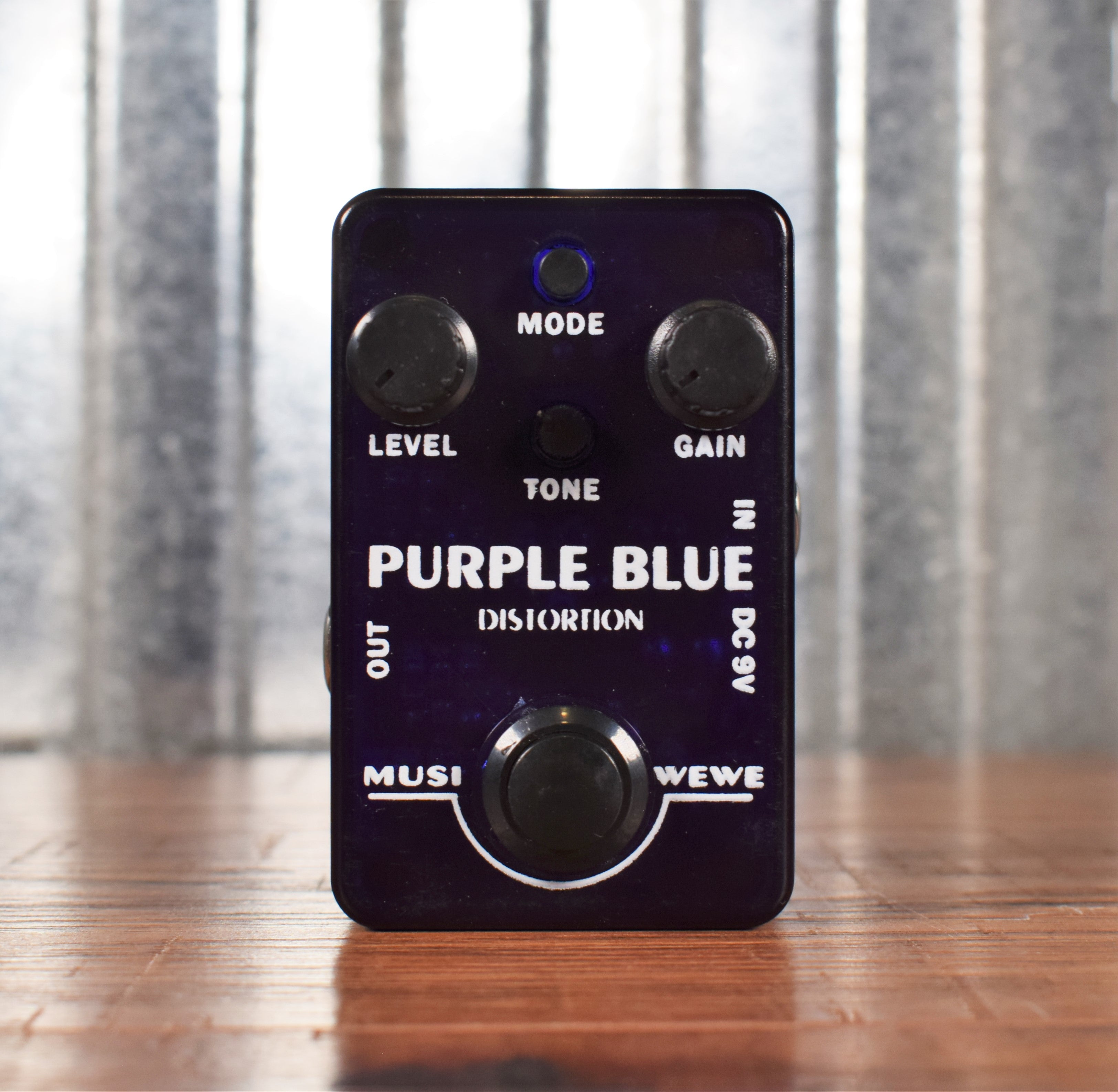 SKS Audio Musiwewe Purple Blue Powerful Response Distortion Guitar Eff