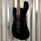 ESP LTD KH-202 Kirk Hammett Signature Gloss Black Guitar Left Hand #0444 Used