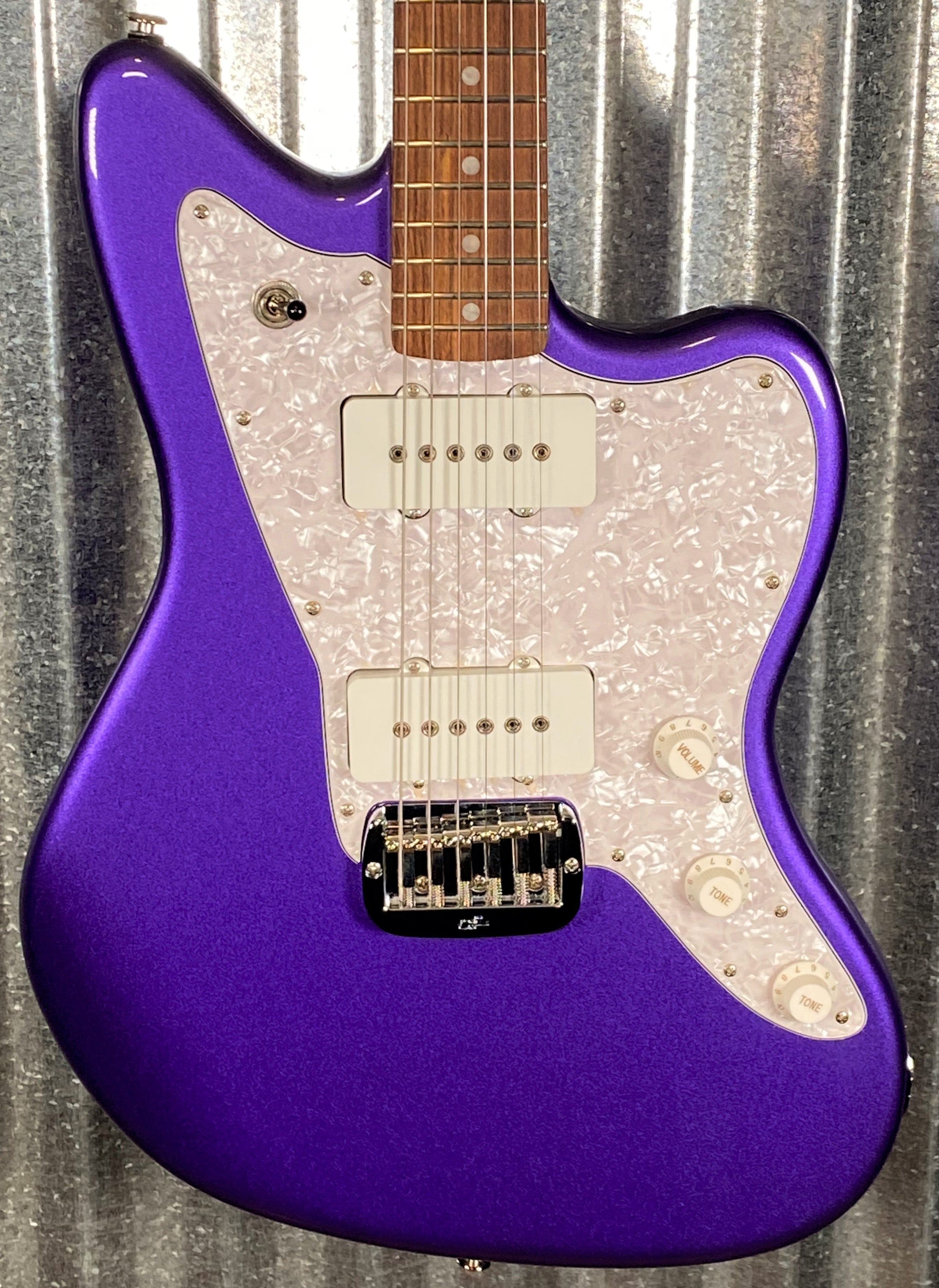 G&L USA Doheny Hardtail Plum Metallic Purple Guitar & Case