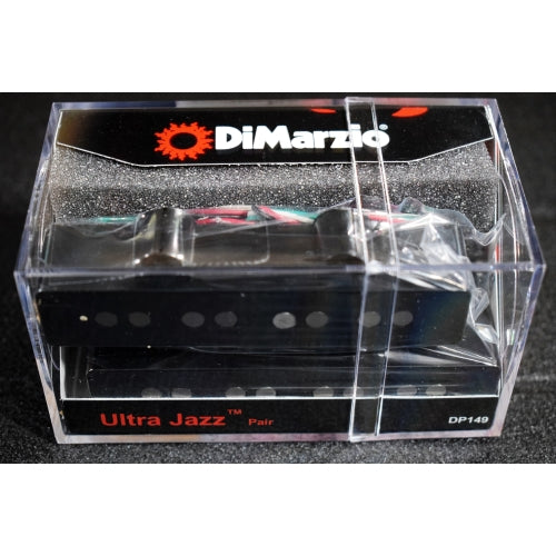 DiMarzio DP149 Ultra Jazz Pair Bass Pickup Set DP149BK Black