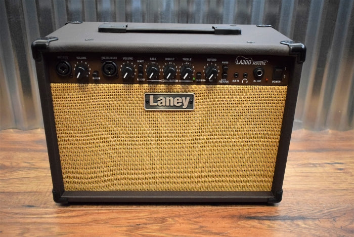 Laney LA30D 2 Channel 30 Watts 2x6.5" Acoustic Guitar Combo Amplifier