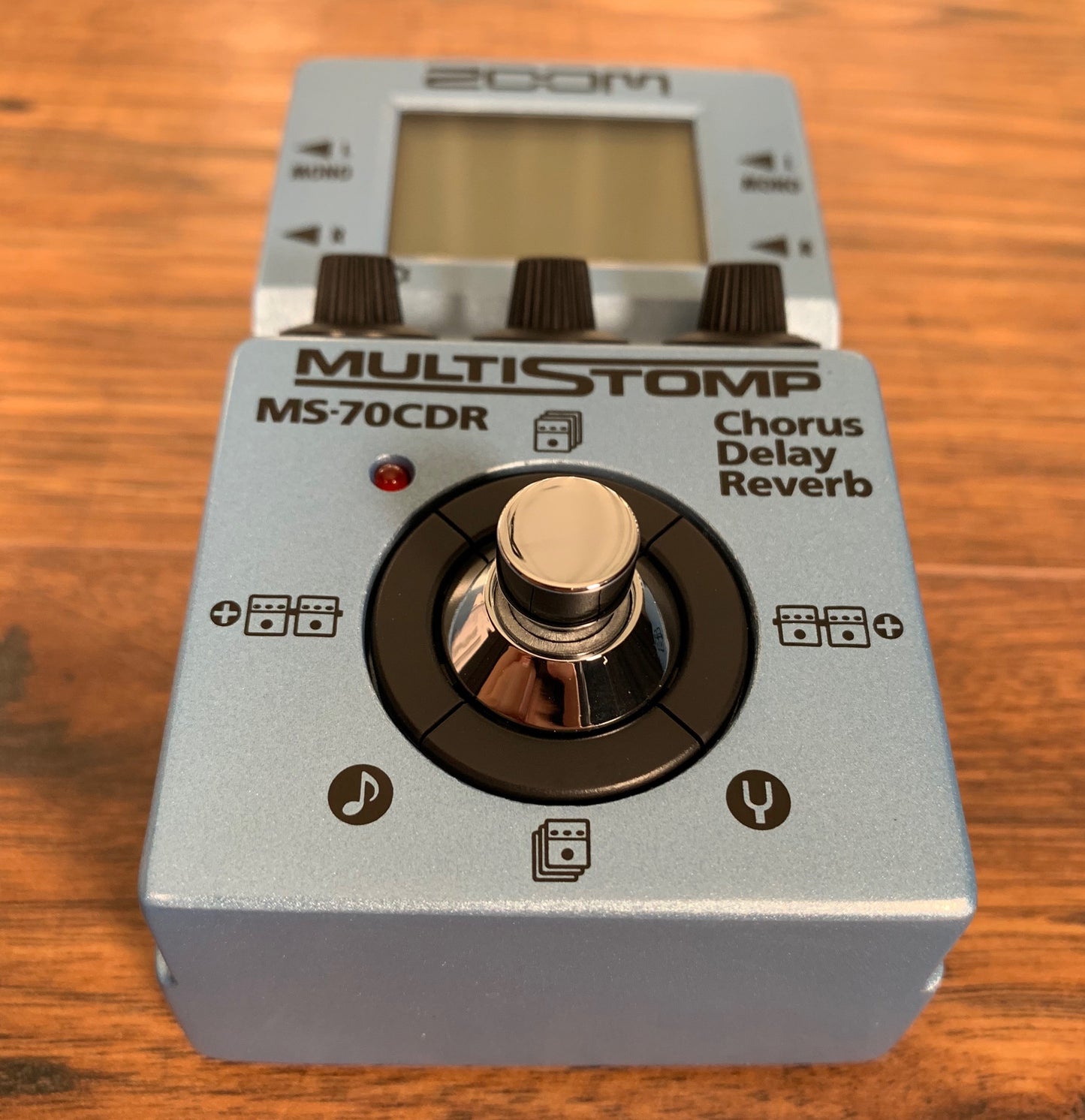Zoom MS-70CDR MulitStomp Programmable Chorus Delay Reverb Guitar Effect Pedal