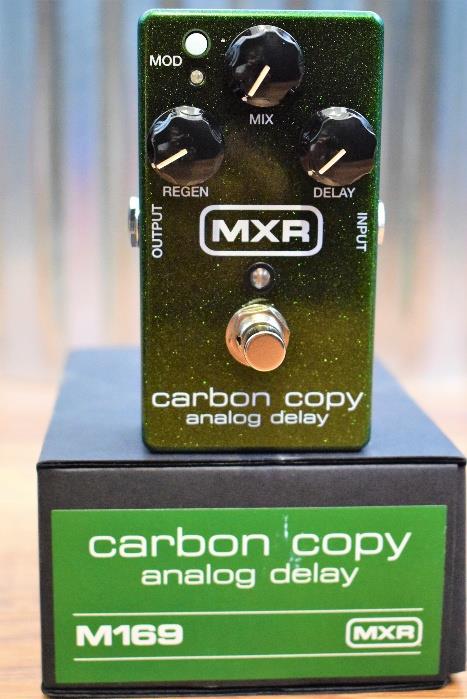 Dunlop MXR M169 Carbon Copy Analog Delay Guitar Effect Pedal Demo