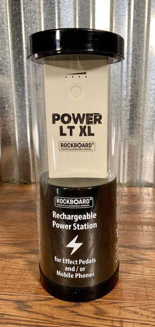 Warwick Rockboard Power LT XL 9v Rechargeable Guitar Effect Pedalboard Power Supply White