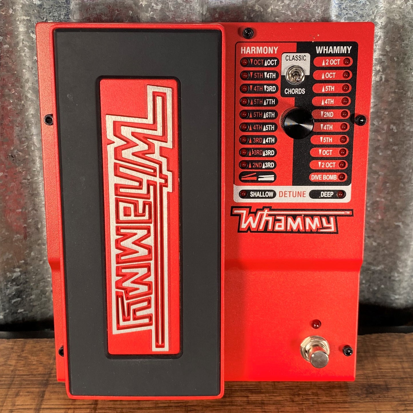 DigiTech Whammy Pitch Shifter Guitar Effect Pedal & Power Supply Used