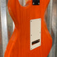 G&L Guitars USA Fullerton Deluxe Skyhawk Clear Orange Guitar & Case 2019 #5115