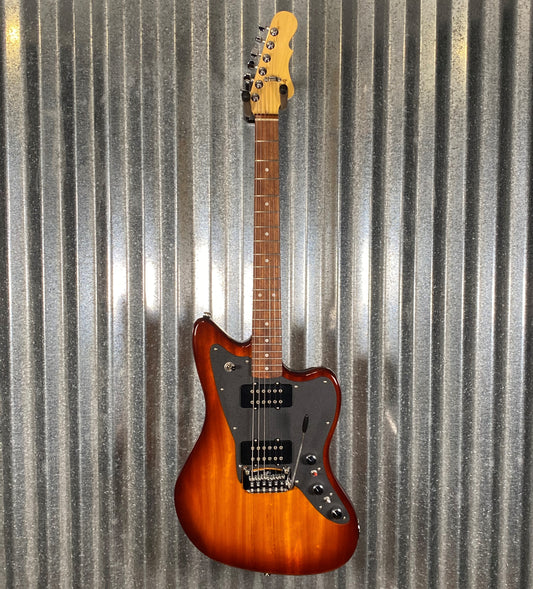 G&L USA 2021 CLF Doheny V12 Old School Tobacco Sunburst Guitar & Bag #7316 Used