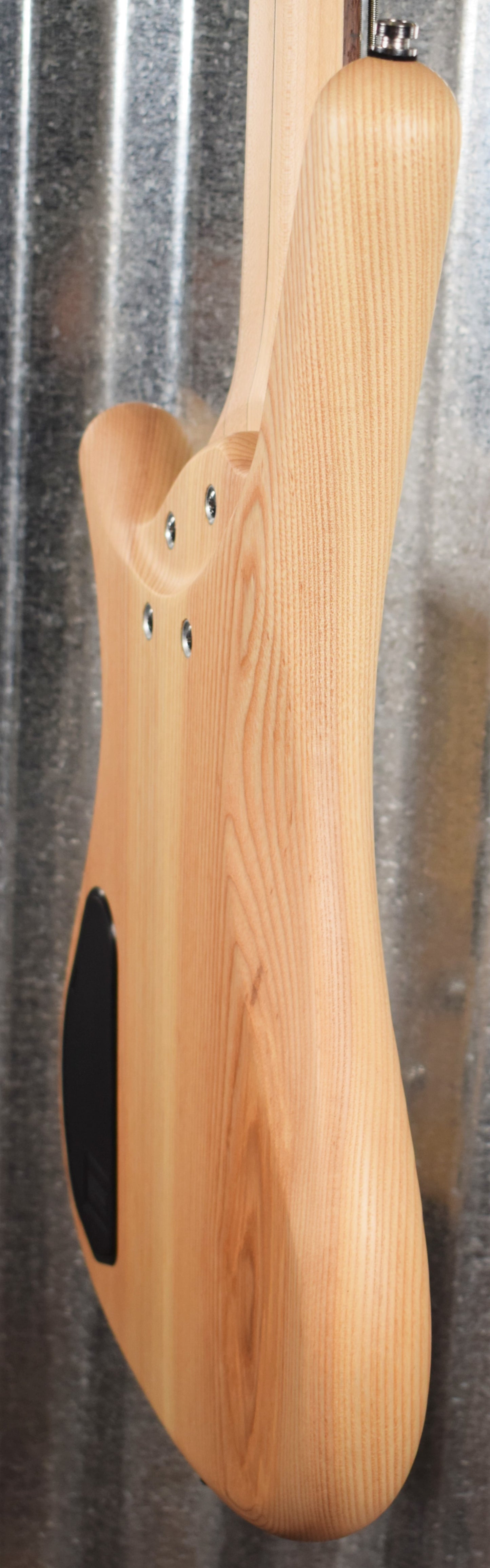 Warwick Rockbass Corvette $$ Double Buck Trans Satin Natural Active 5 String Bass & Bag #7820