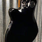 Reverend Double Agent OG Midnight Black Guitar #0978 B Stock