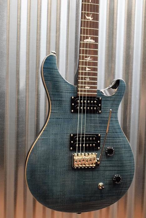 PRS Paul Reed Smith SE Custom 22 Whale Blue Tremolo Guitar & Gig Bag #2359