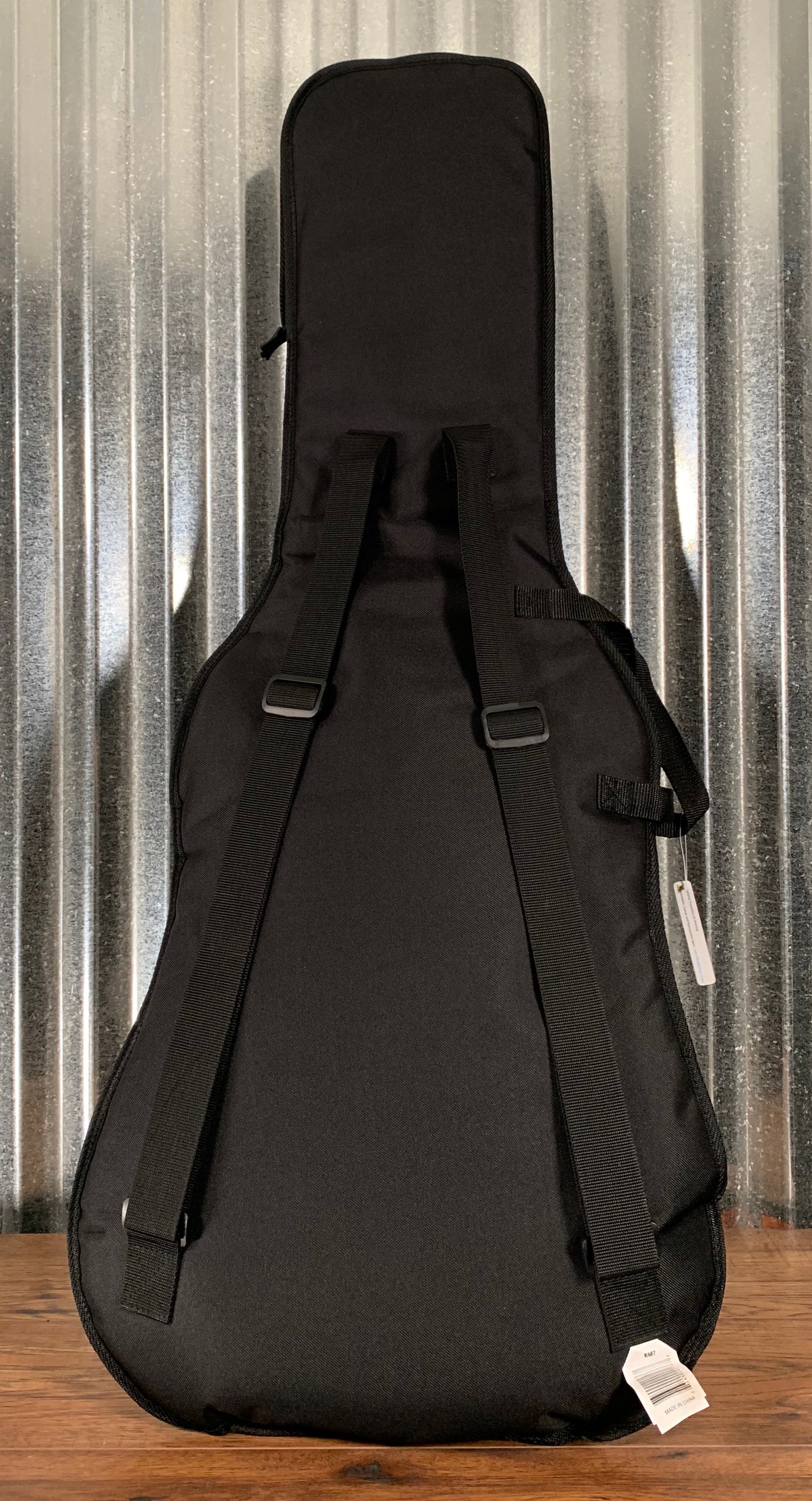 Supro 1275JB Tri Tone Jet Black Guitar & Bag #0232
