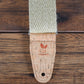 Levy's MH8P-009 2" Hemp Vegan Guitar Bass Strap Printed Rosa Yellow Orange Black