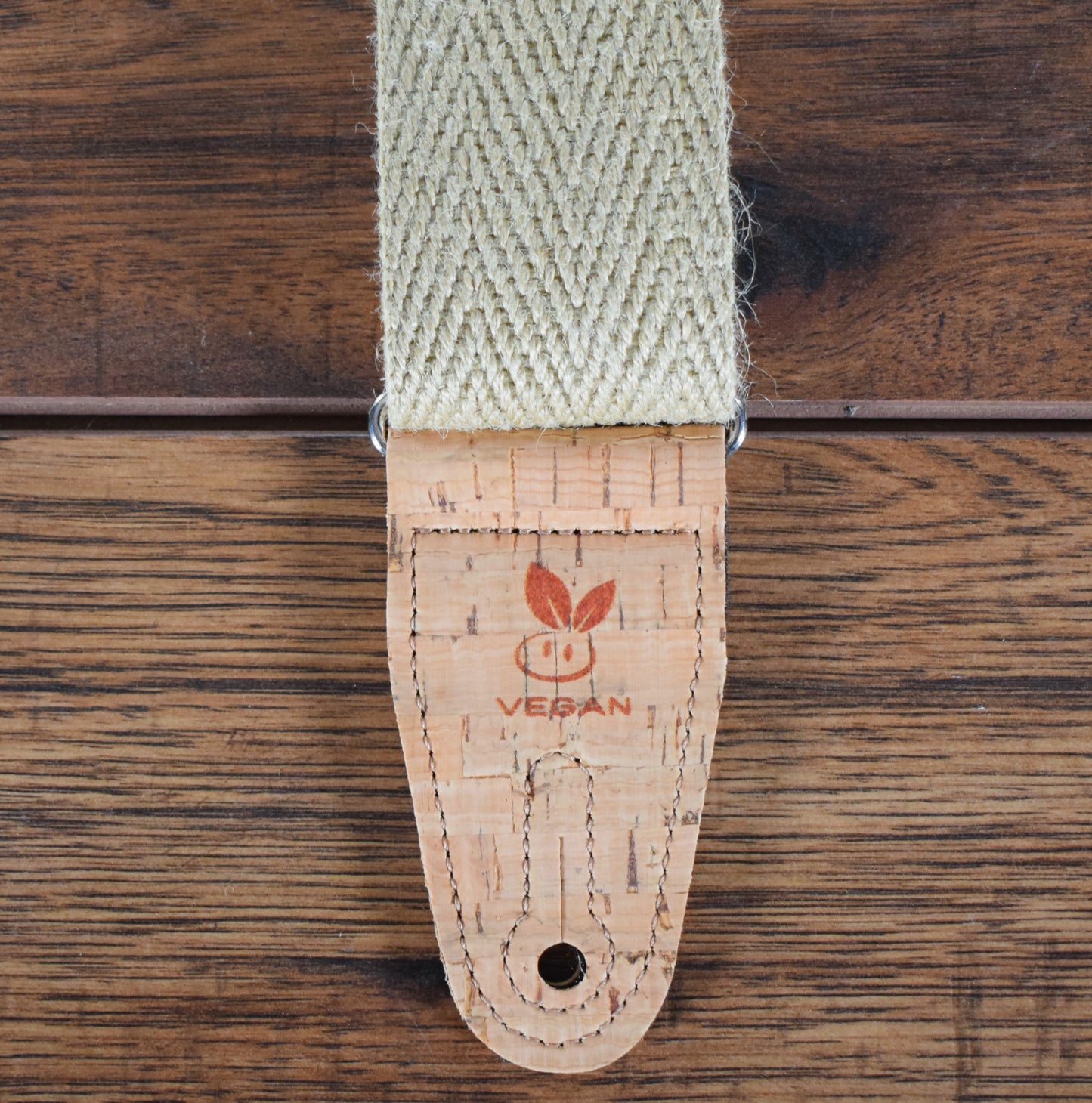Levy's MH8P-009 2" Hemp Vegan Guitar Bass Strap Printed Rosa Yellow Orange Black