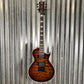ESP LTD EC-1000 Evertune Bridge Dark Brown Sunburst Guitar & Bag EC1000ETQMDBSB #1524 B Stock