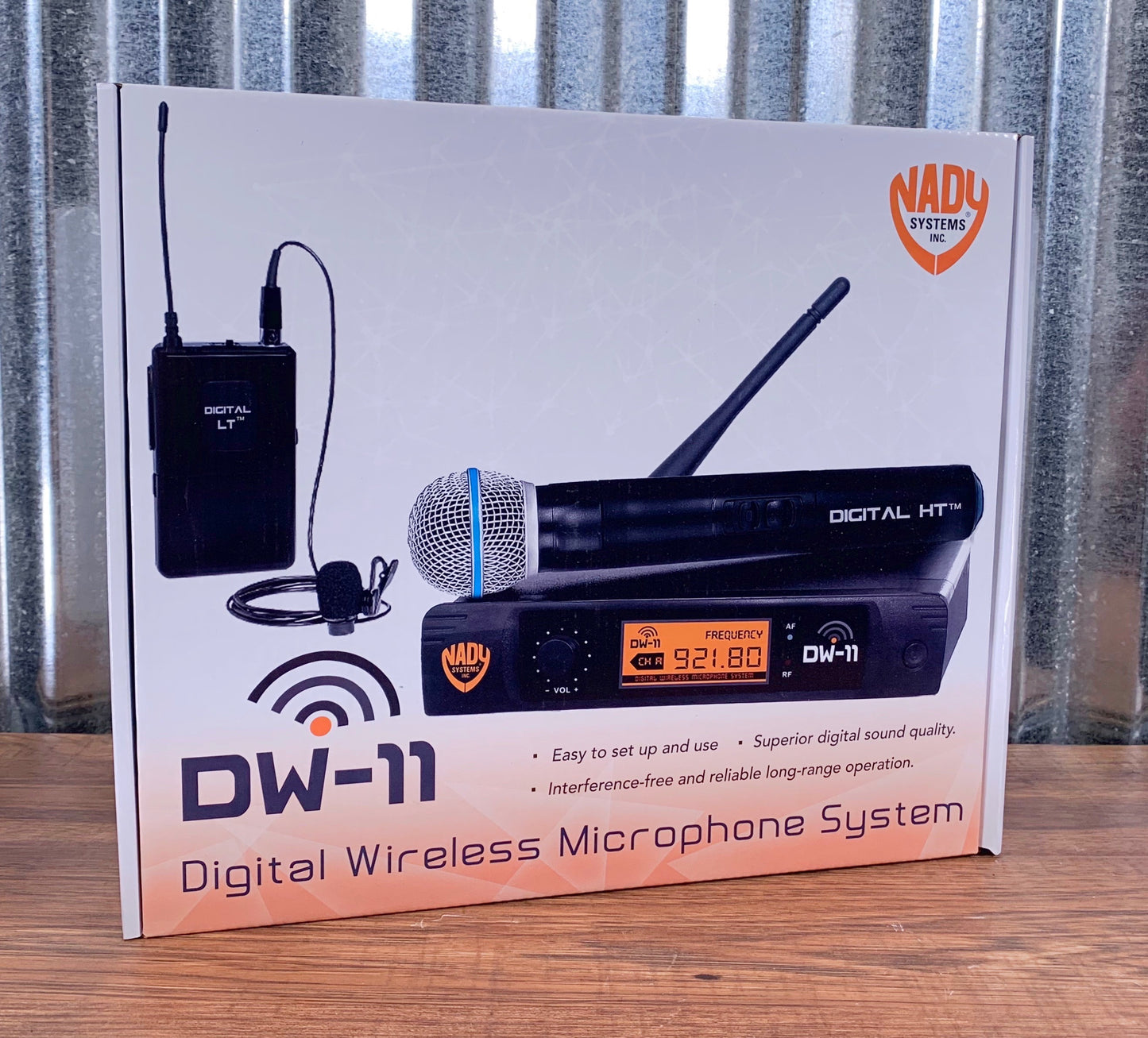Nady Audio DW-11 HT Digital Wireless System Handheld Microphones & Receiver