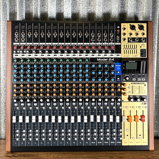 Tascam Model 24 Mixer 24 Channel USB Audio Interface & Recorder Used