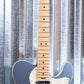 Fender American Elite Telecaster Thinline Mystic Ice Blue Guitar & Case Used